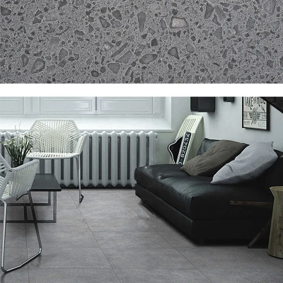 Terrazzo gris foncé